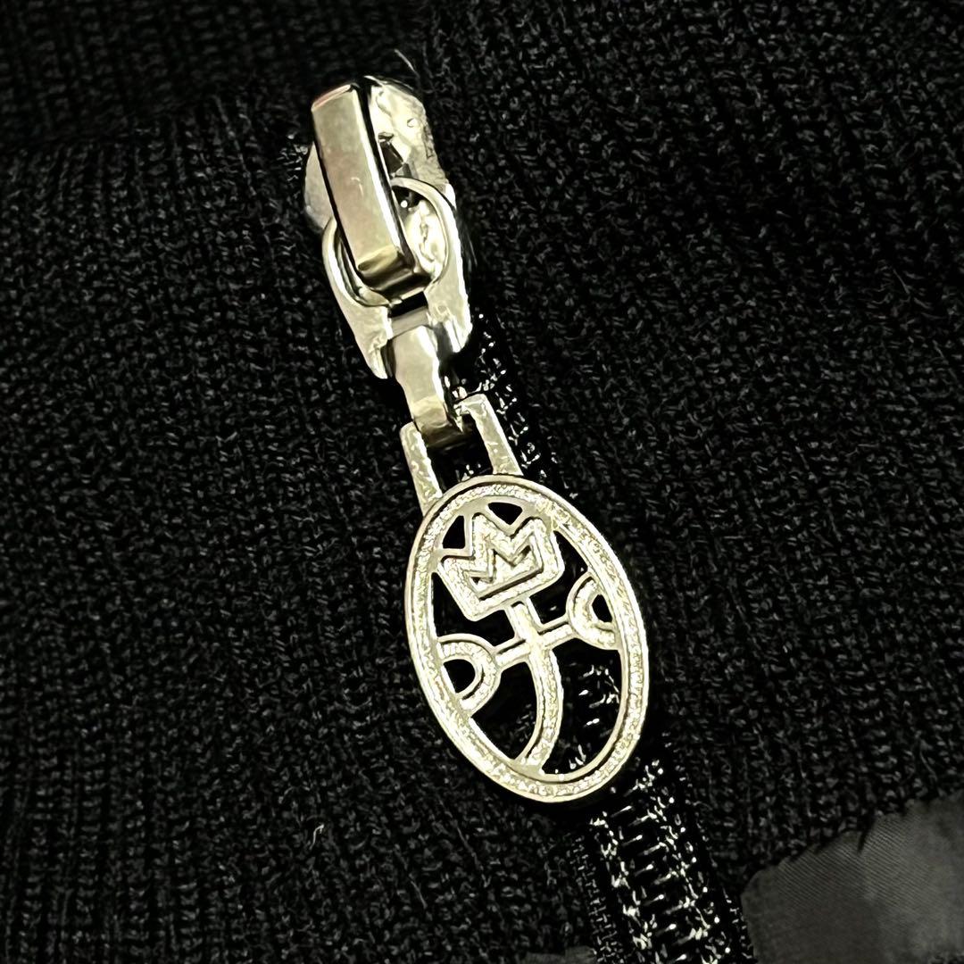 【40】CASTELBAJAC ニット切り替え 中綿ジャケット レディース