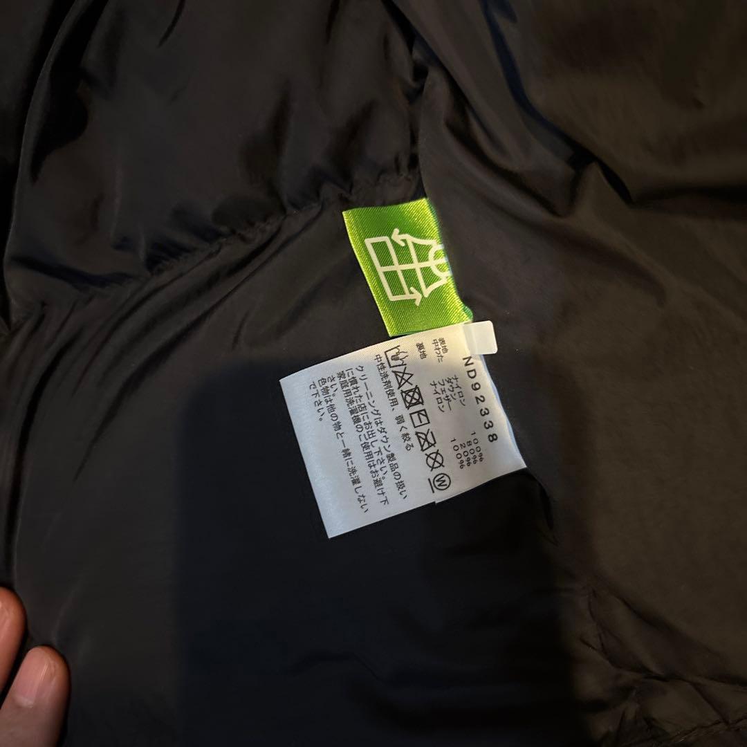 THE NORTH FACE ブラック ヌプシダウンベスト L