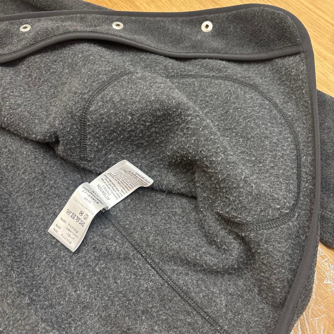 Danton フリースカラーレスジャケット