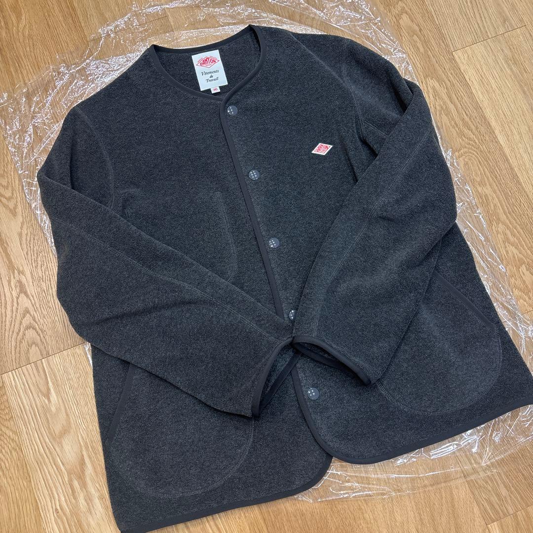 Danton フリースカラーレスジャケット
