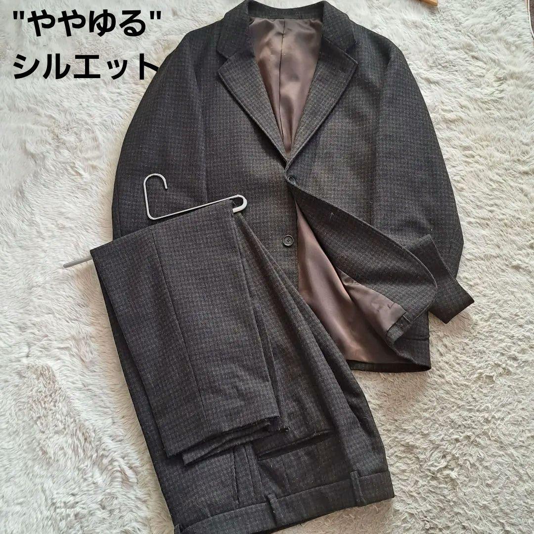 BEAUTY&YOUTH RE:NEWOOL セットアップ 千鳥柄 ウール