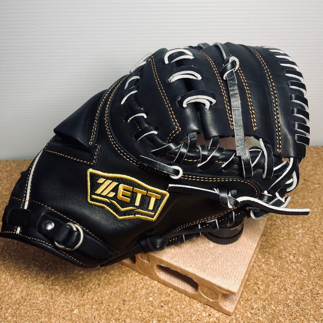 【美品】ZETT軟式グラブ捕手用ウィニングロードBRCB33512右投/一般大人