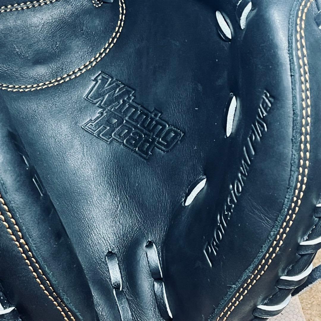 【美品】ZETT軟式グラブ捕手用ウィニングロードBRCB33512右投/一般大人