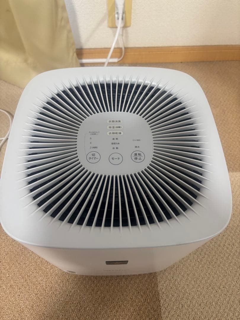 SHARP CV-S60 除湿機 ホワイト