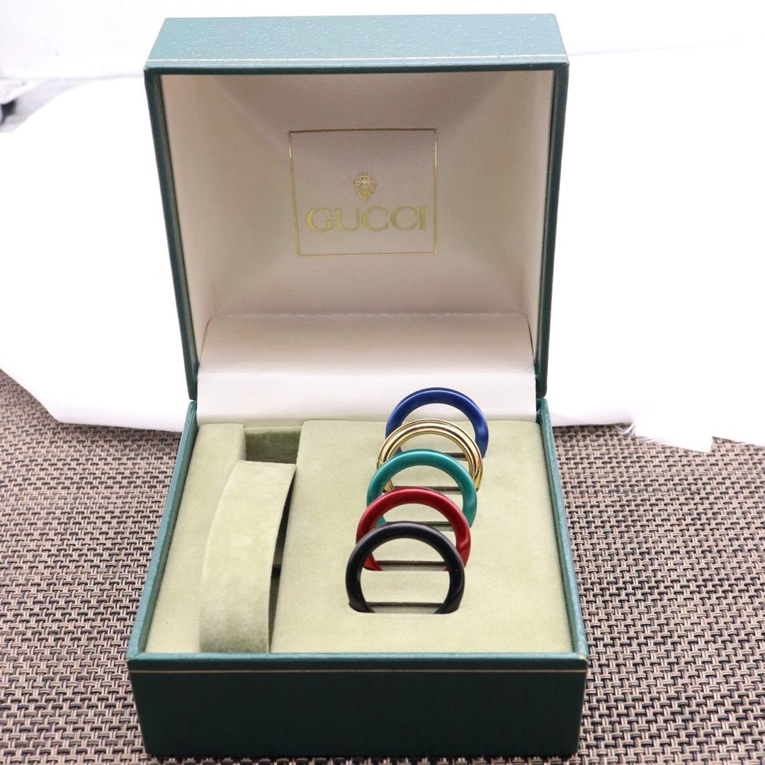 付属品付き【動作品】GUCCI ベゼル6色/チェンジベセル 11/12.2 美品