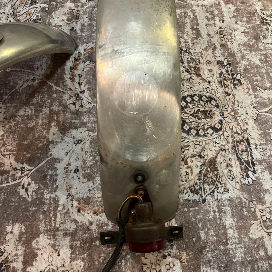 kawasaki 250tr m&ms アルミフェンダー　前後セット