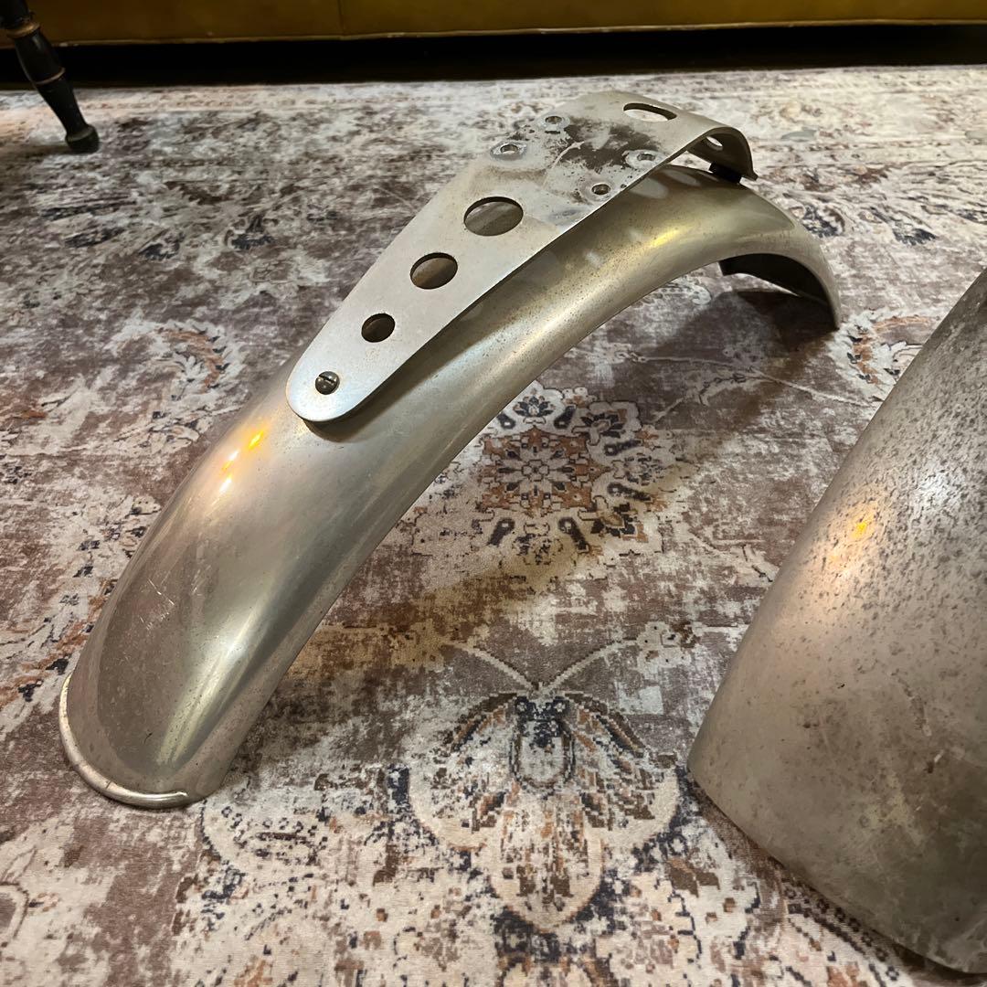 kawasaki 250tr m&ms アルミフェンダー　前後セット