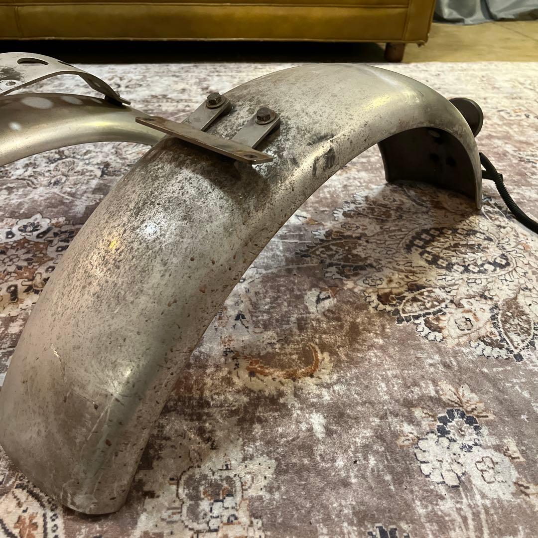 kawasaki 250tr m&ms アルミフェンダー　前後セット