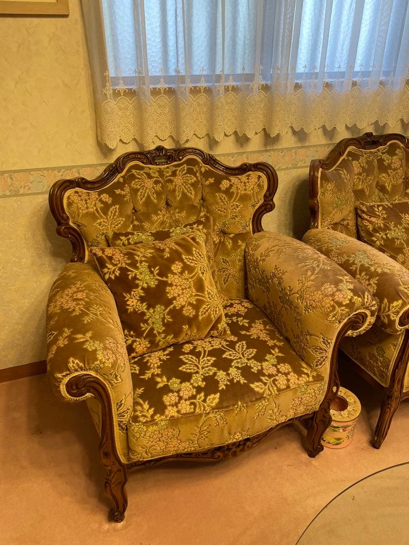 クラシックスタイルソファ　1脚