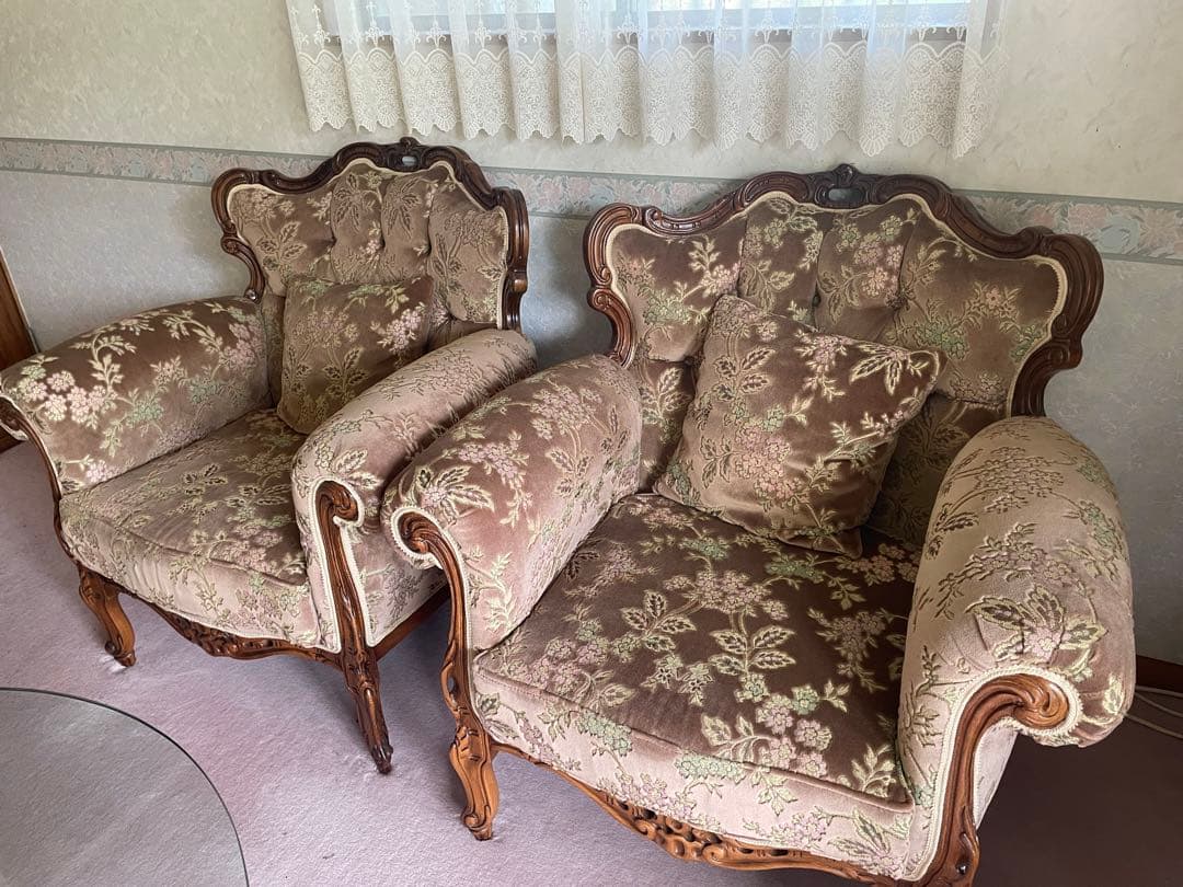 クラシックスタイルソファ　1脚