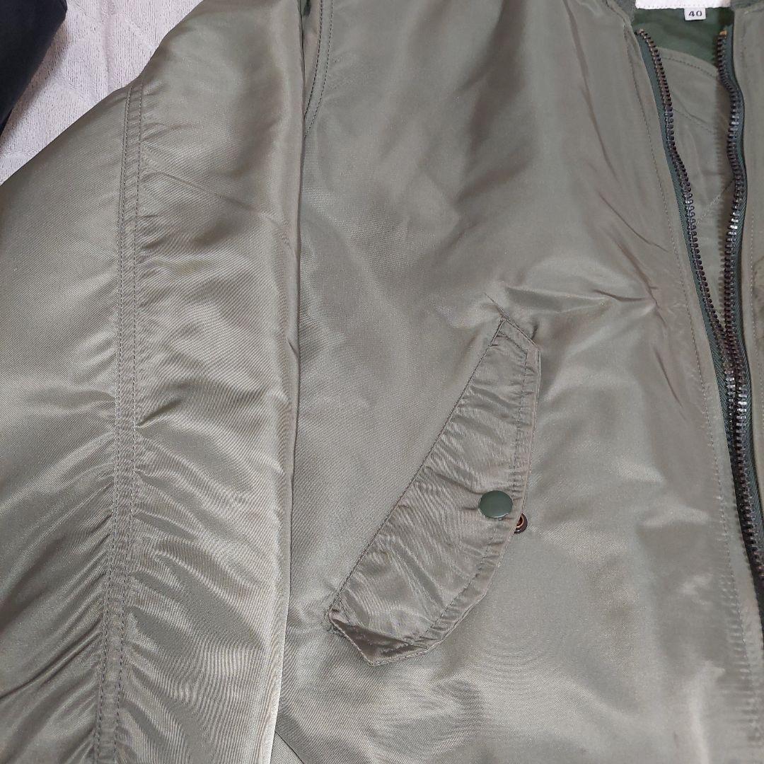 [美品] SPIEWAK MA-1 SHIPS別注 USA製 リバーシブル 40