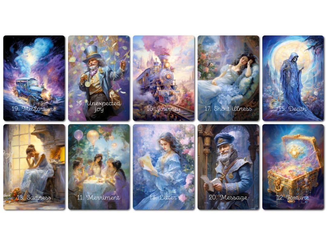 【正規品オラクルカード】超美麗✨海外インディーズ✨夢と魔法の世界のデッキ