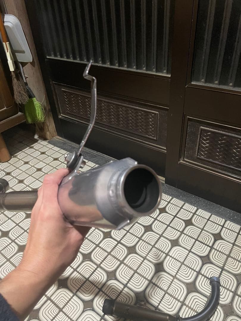 モンキー　モリワキ　マフラー　チタン