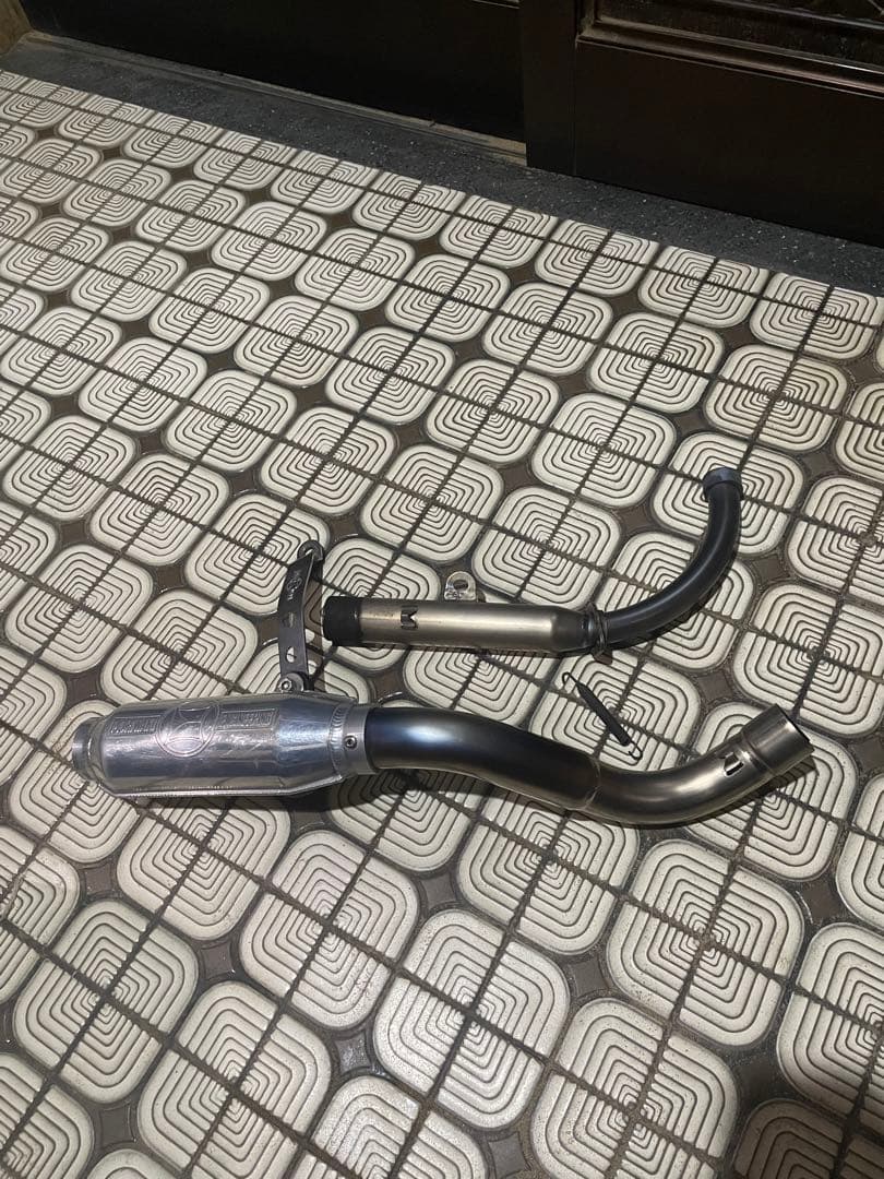 モンキー　モリワキ　マフラー　チタン