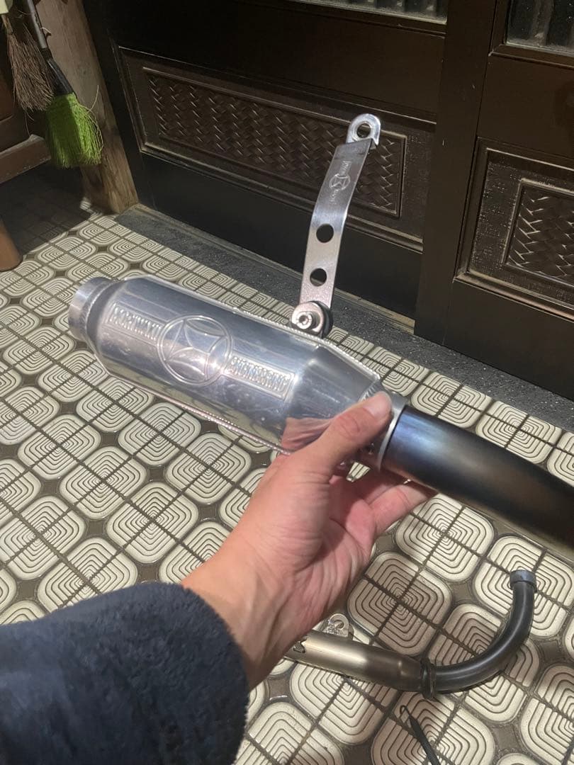 モンキー　モリワキ　マフラー　チタン