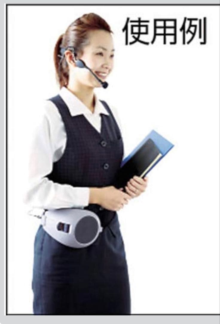 新品未使用　ハンズフリー　拡声器TOA ER-1000 VOICE WALKER