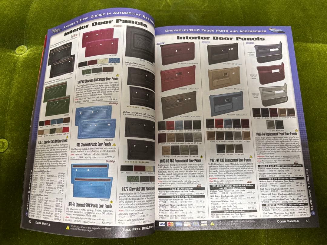 ★ シボレー & GMC トラック カタログ c10 3100 サバーバン k5