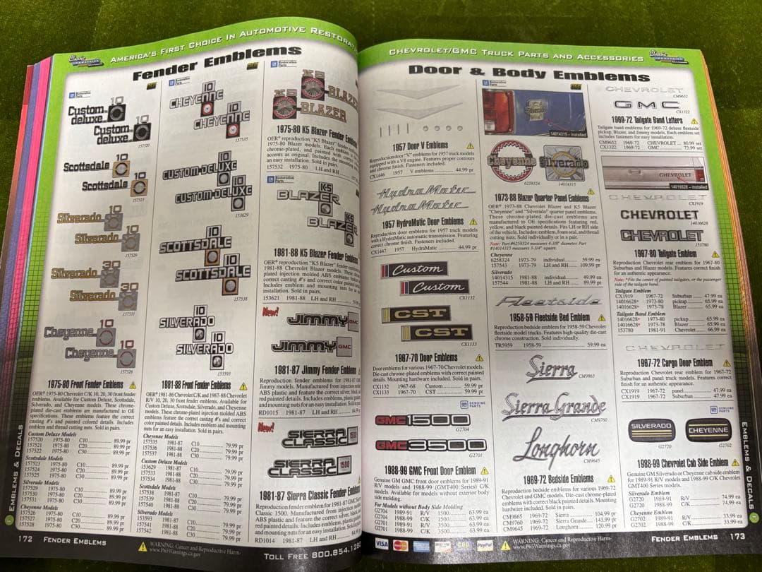 ★ シボレー & GMC トラック カタログ c10 3100 サバーバン k5