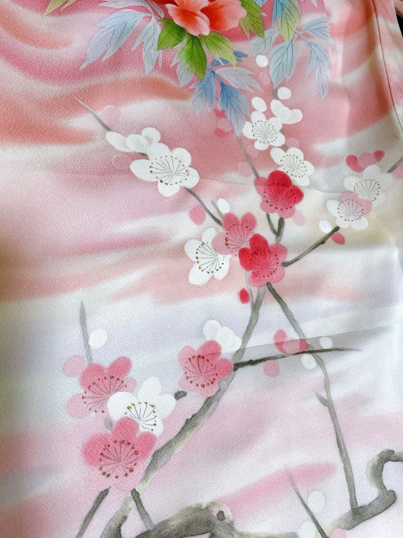 豪華逸品【作家物：寺島節朗】♡七五三　3歳　女の子　フルセット　正絹　ピンク