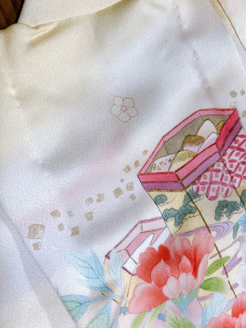 豪華逸品【作家物：寺島節朗】♡七五三　3歳　女の子　フルセット　正絹　ピンク