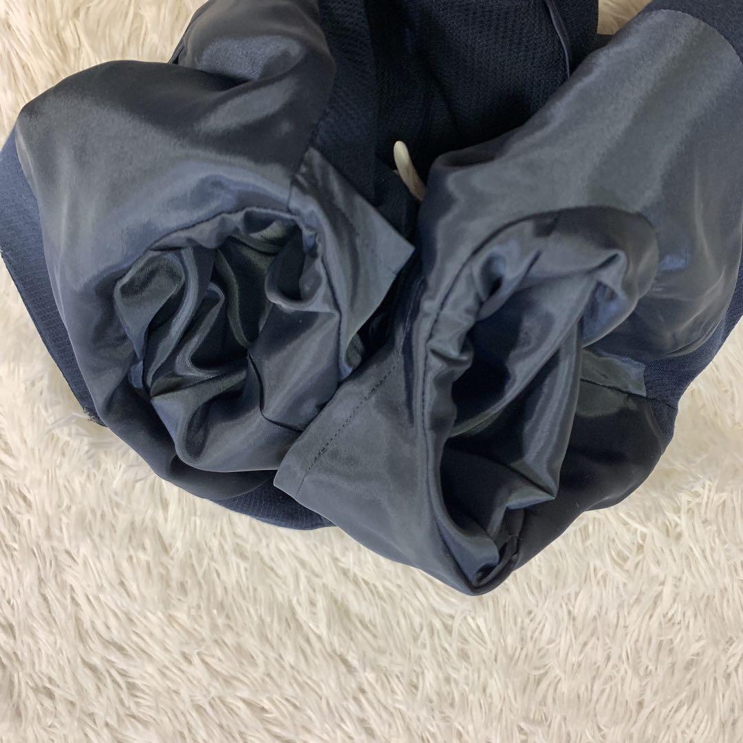 【美品】J.PRESS ジェイプレス　スカートスーツ　ノーカラー　ネイビー　11