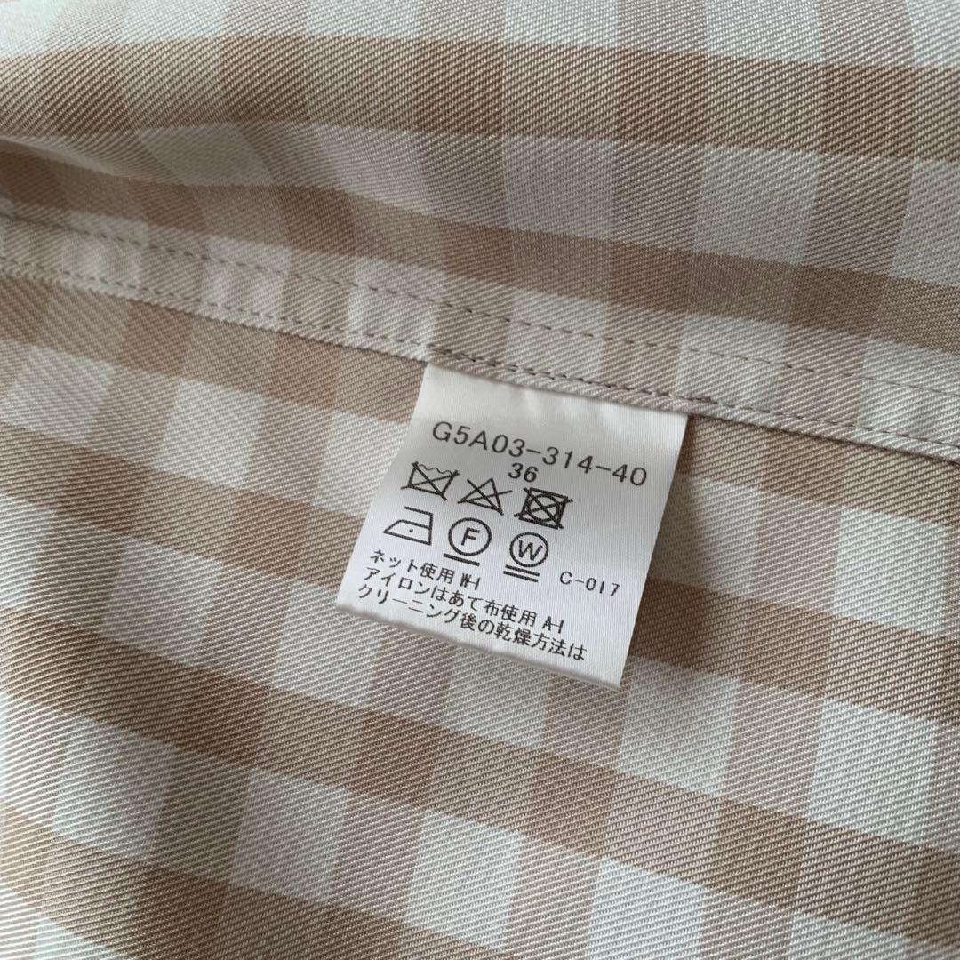 美品♡マッキントッシュロンドン 2way ステンカラーコート 裏地チェック 36