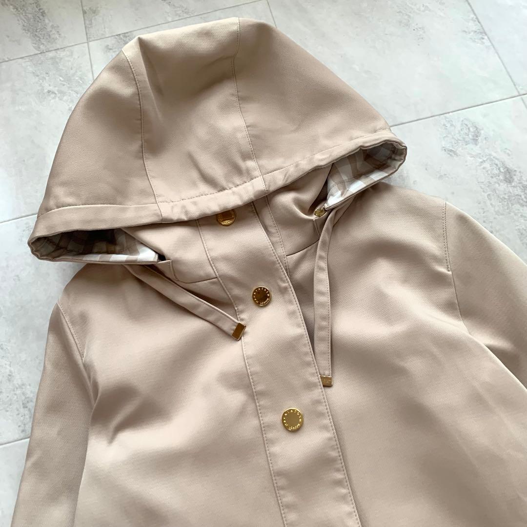 美品♡マッキントッシュロンドン 2way ステンカラーコート 裏地チェック 36