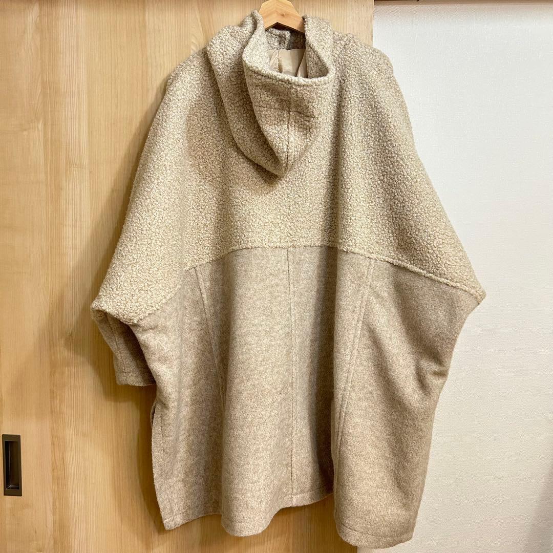 ソウルベリーsoulberry ふわっとかぶるだけのポンチョ　コート　LL〜3L