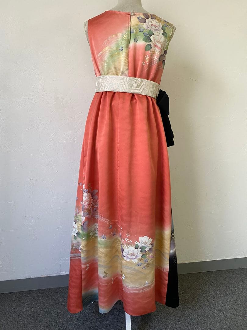 3238 着物　リメイク　ドレス　ワンピース