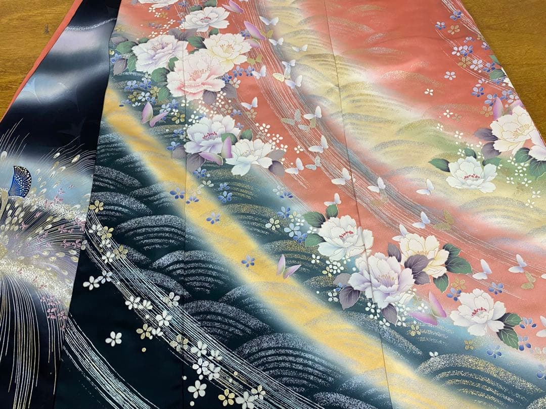 3238 着物　リメイク　ドレス　ワンピース