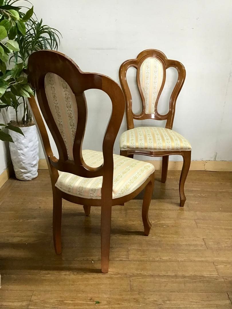 さぶ☆管286☆イタリア製☆ヴェローナクラシック☆ダイニングチェアー☆2脚