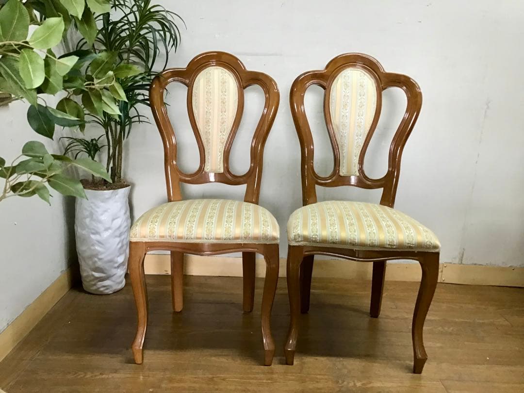 さぶ☆管286☆イタリア製☆ヴェローナクラシック☆ダイニングチェアー☆2脚