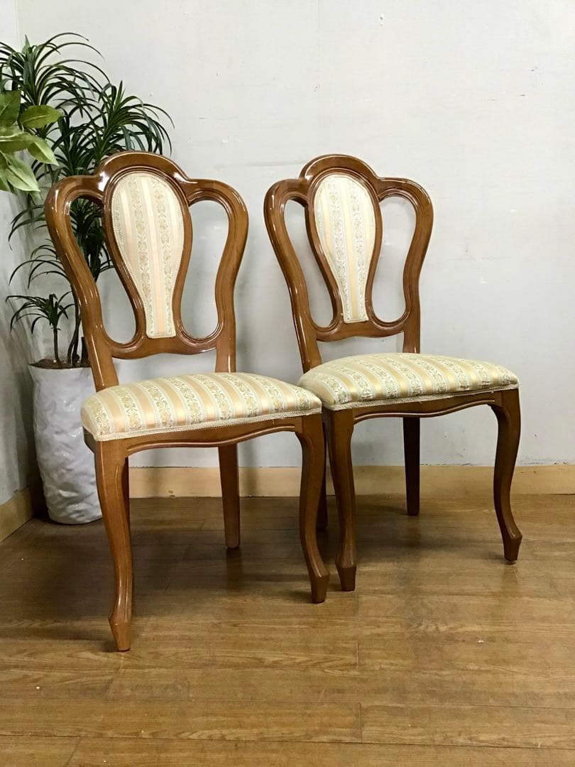 さぶ☆管286☆イタリア製☆ヴェローナクラシック☆ダイニングチェアー☆2脚