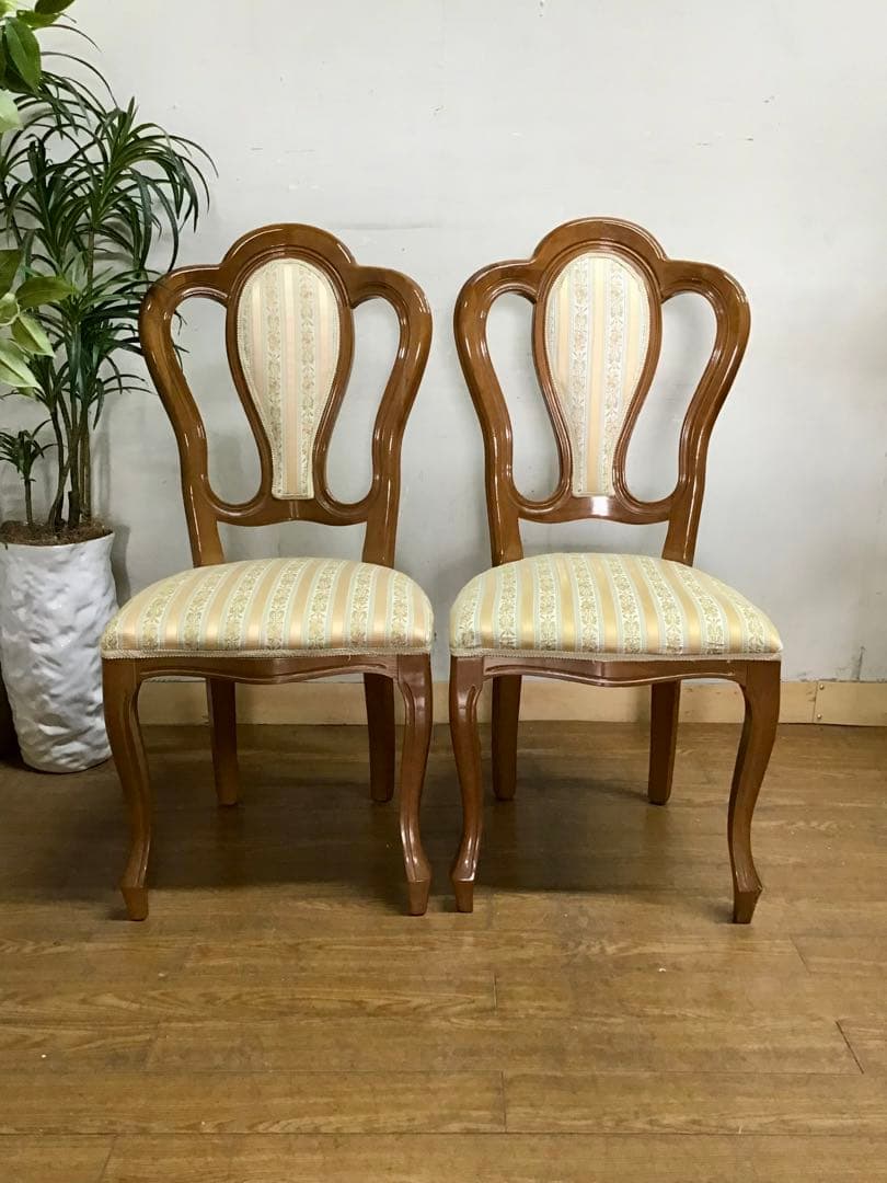 さぶ☆管286☆イタリア製☆ヴェローナクラシック☆ダイニングチェアー☆2脚