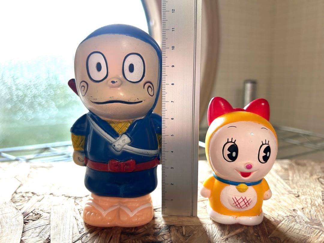 パーマン　オバQ ハットリくん　ドラミちゃん　昭和レトロソフビセット