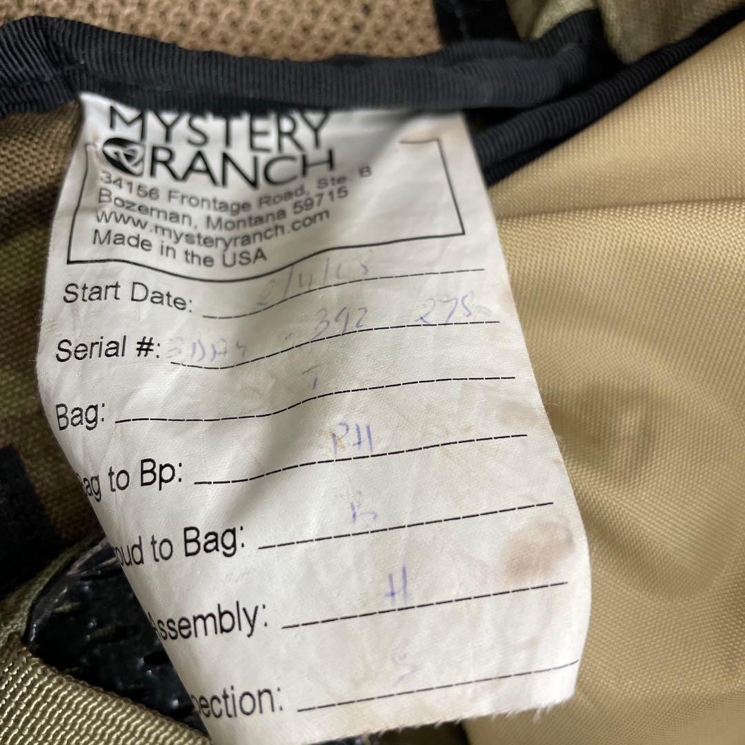 しるゔぃ  MYSTERY RANCH マルチカモバックパック