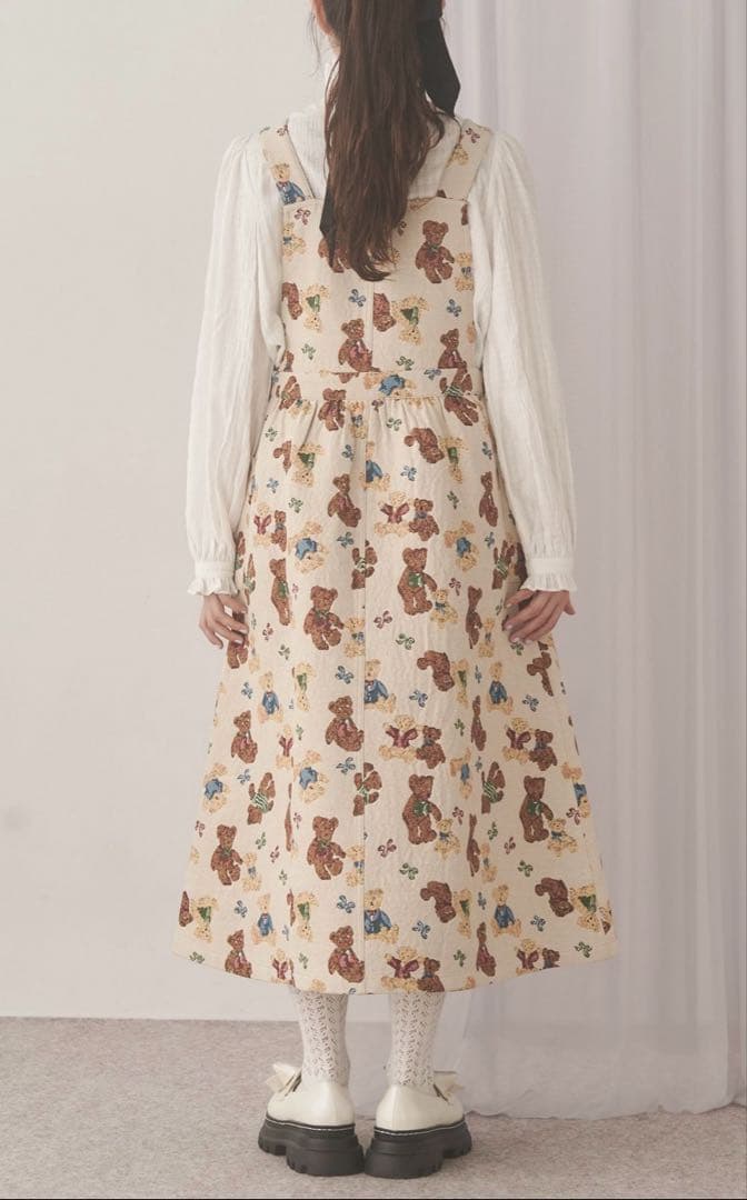 merry jenny bear and bear ジャガードジャンスカ