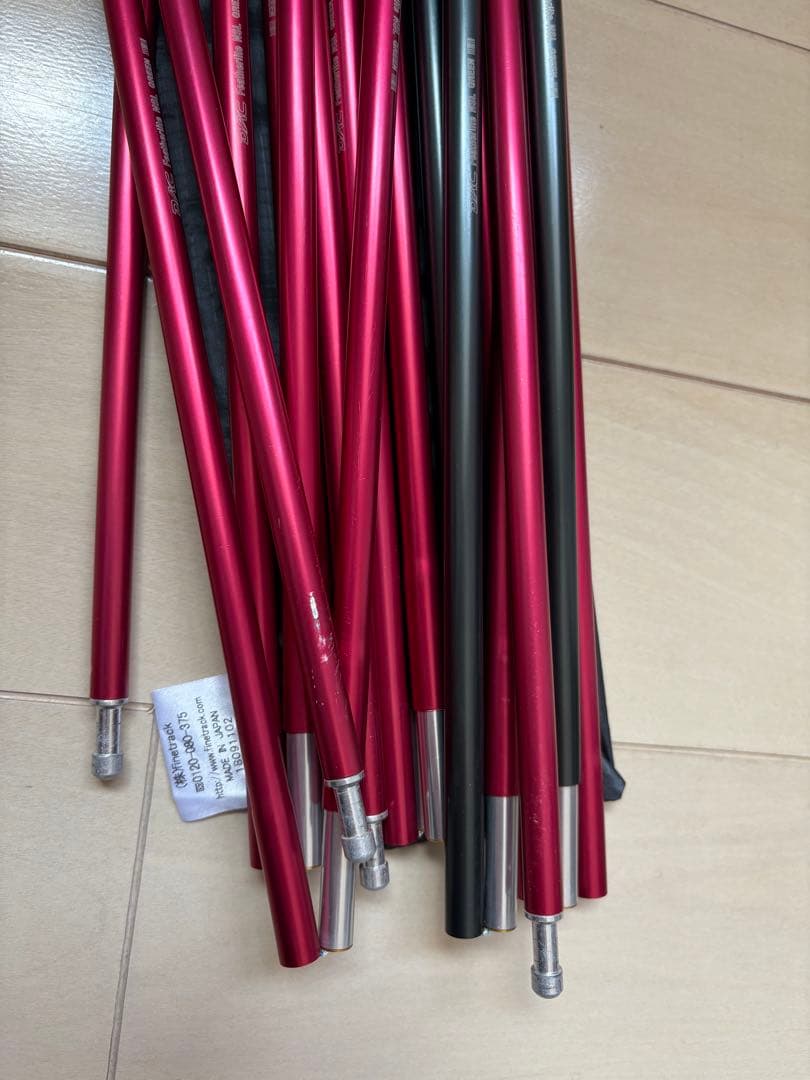 修理あり ファイントラック カミナドーム 2 フットプリント オプショナルロフト