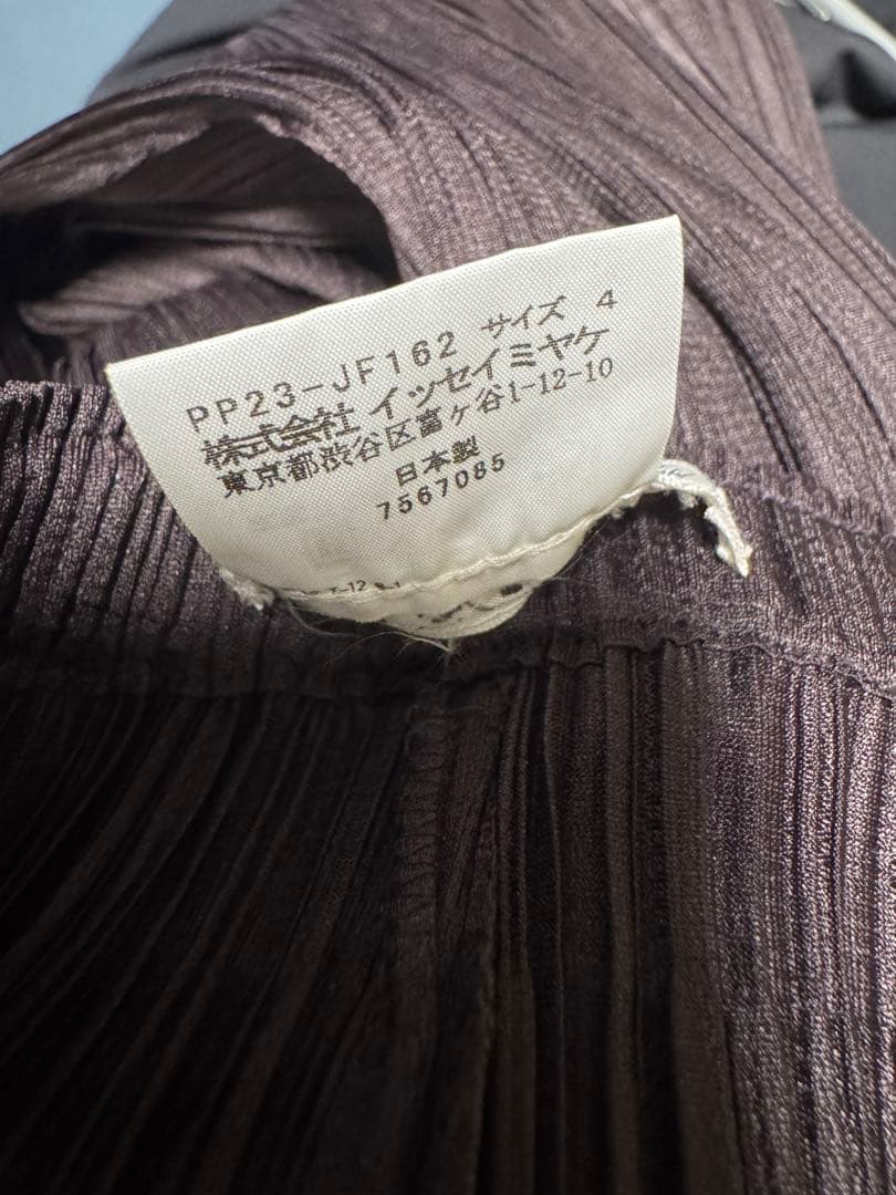 プリーツプリーズ パンツ サイズ4