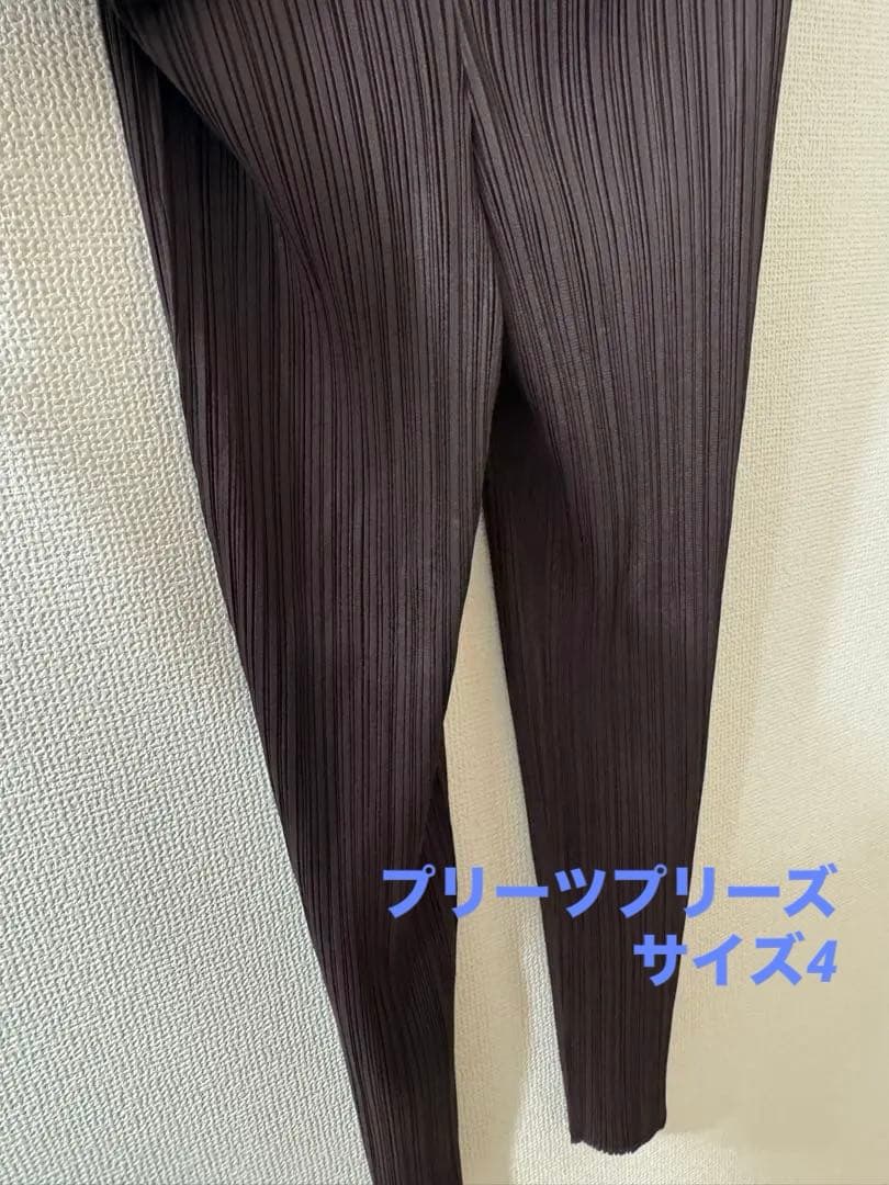 プリーツプリーズ パンツ サイズ4