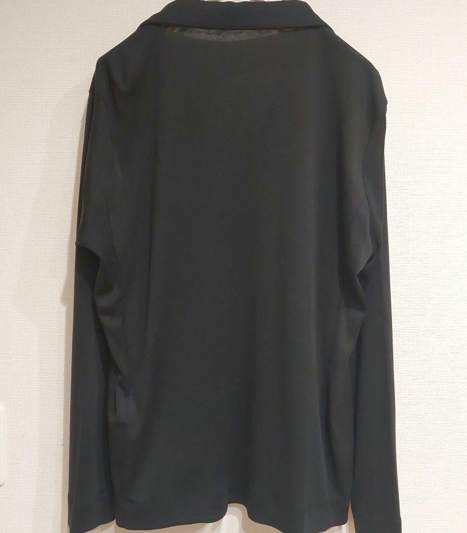 【パーマネントエイジ】シルクコットンジャケット 黒 size3(LL)