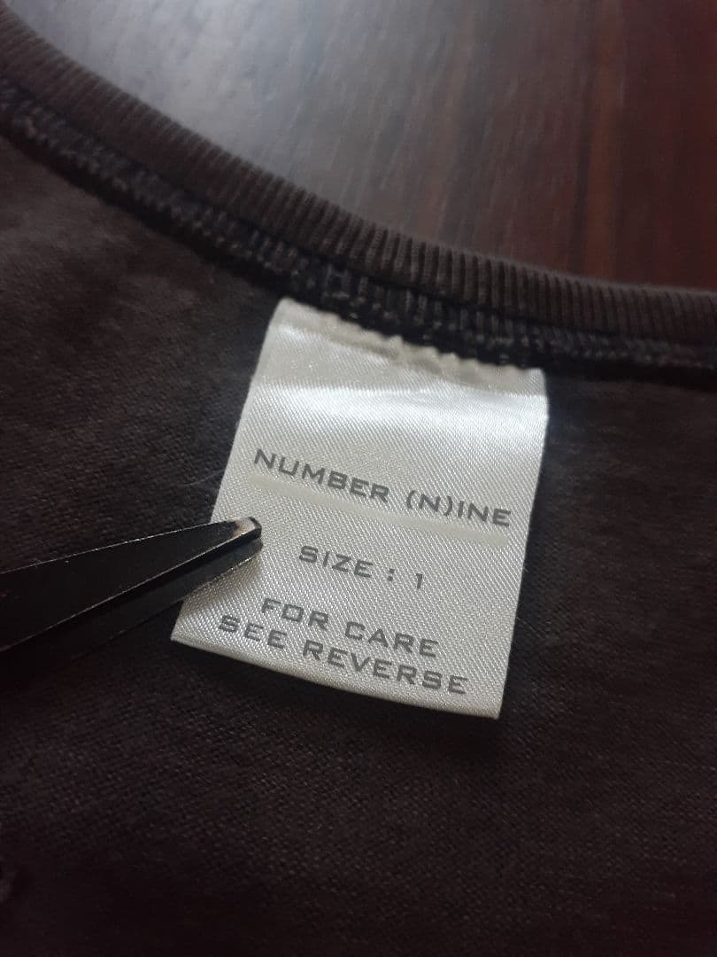 NUMBER (N)INE ナンバーナイン ジオバーニ 弾痕 タンクトップ 1