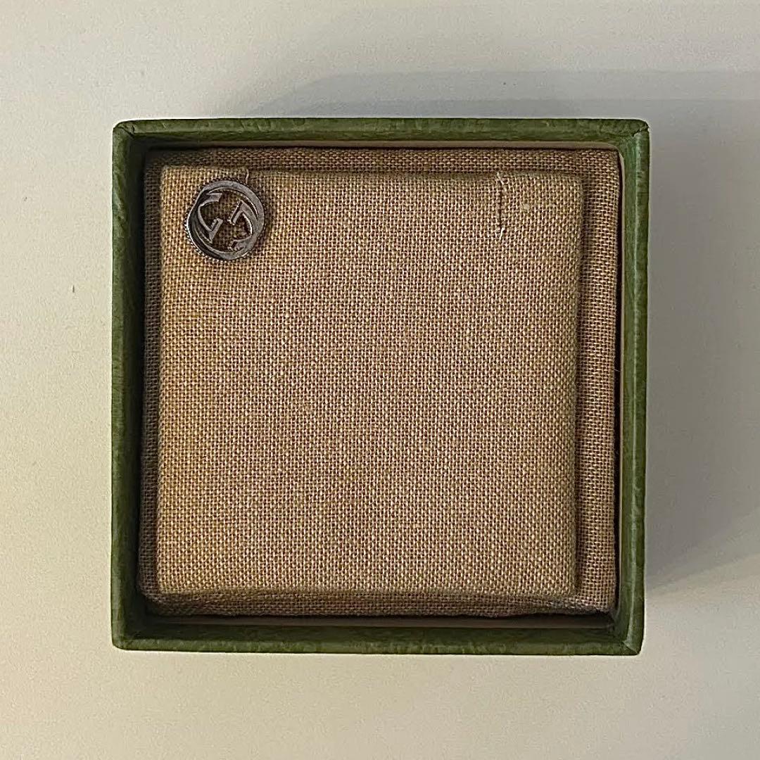 GUCCI グッチ　インターロッキングGピアス シルバー925 片耳のみ