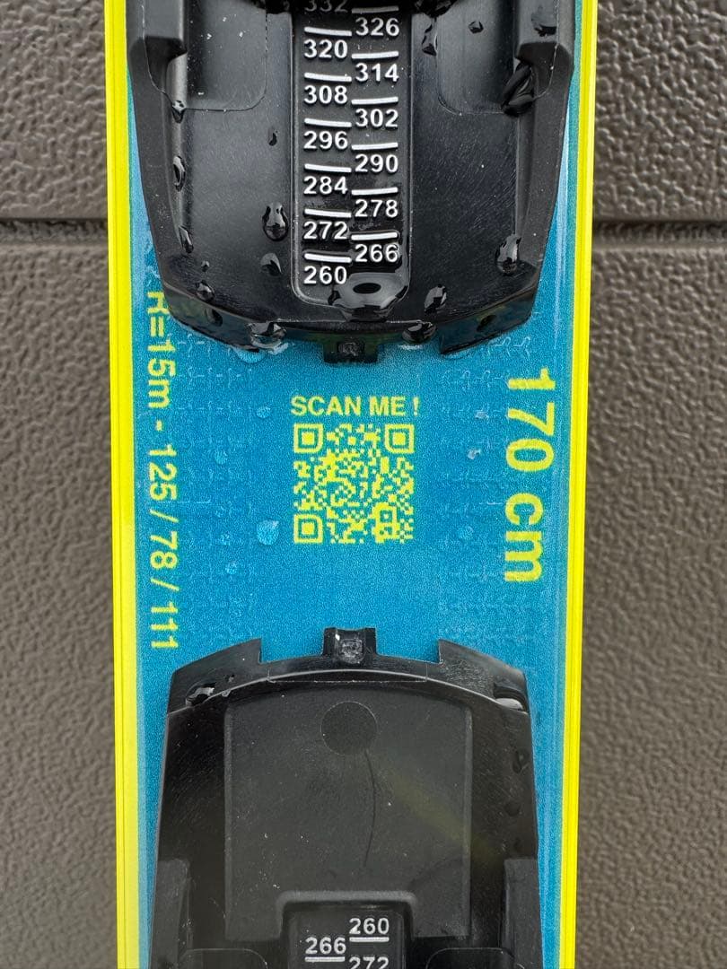 ロシニョール　スキー板　170cm Lookビンディング付き