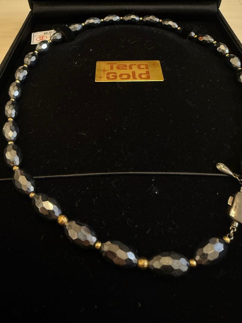 【tomo】テラゴールドマーキスネックレス