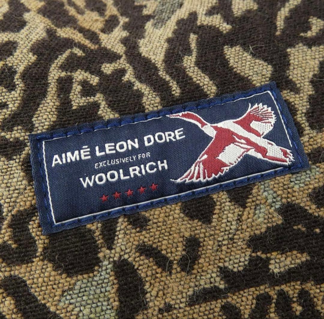 aime leon dore ウールリッチ　ボストンバック