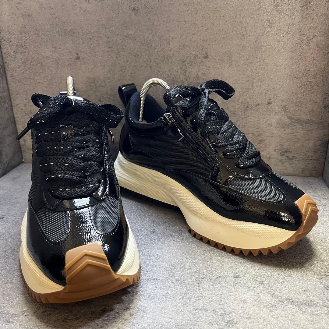 新品 未使用Noubel Voug Relax 厚底23.5cm サイドジップ