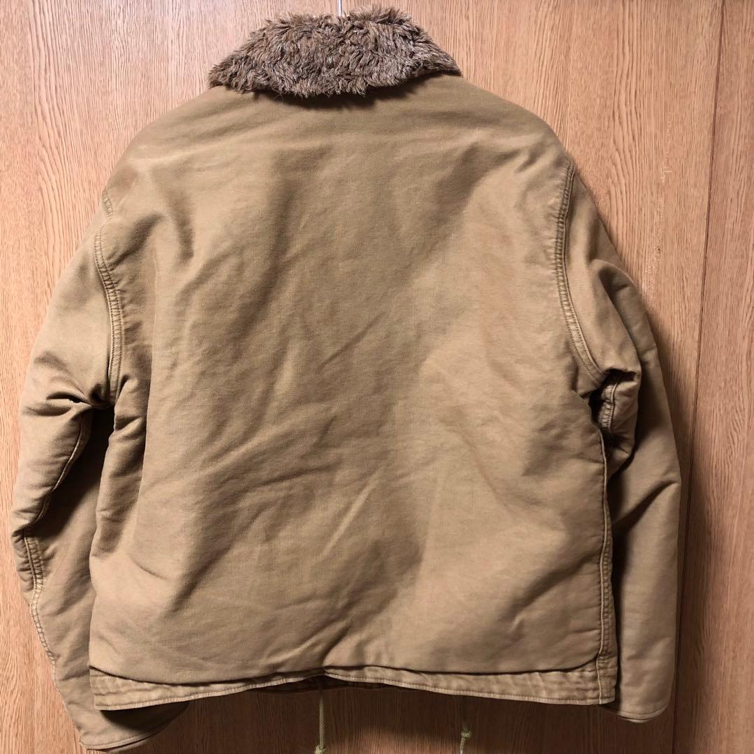 HOUSTON N-1 デッキジャケット オーバーダイ 42 5N-1DY