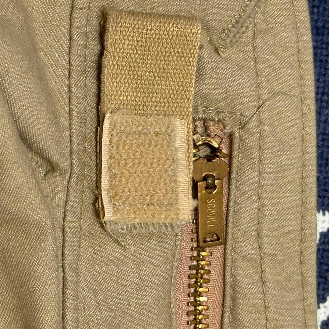 【USA製】ALPHA M-65 フィールドジャケット ベージュ 80s