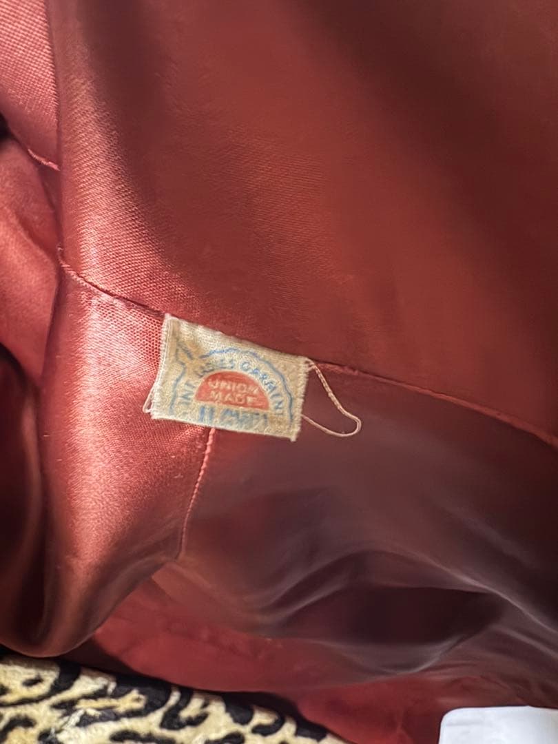 ビンテージコート　USA製　豹柄コート